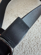 Load image into Gallery viewer, Valentino - VLOG Signature Calfskin Belt 40mm - Black - 34 - RRP$900

