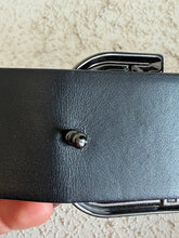Load image into Gallery viewer, Valentino - VLOG Signature Calfskin Belt 40mm - Black - 34 - RRP$900
