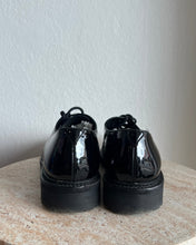 Load image into Gallery viewer, Saint Laurent - Lace Up Shoes - Black Patent  - 41

