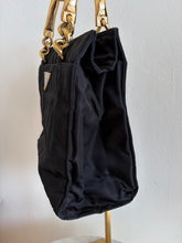 Load image into Gallery viewer, Vintage Prada - Tessuto Zip Around Nylon Tote Bag - Black - S
