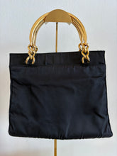 Load image into Gallery viewer, Vintage Prada - Tessuto Zip Around Nylon Tote Bag - Black - S
