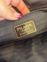 Load image into Gallery viewer, Vintage Prada - Tessuto Zip Around Nylon Tote Bag - Black - S
