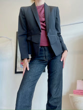 Load image into Gallery viewer, Gucci - Single Breasted   Jacket  w Waist Detail- Black - 44
