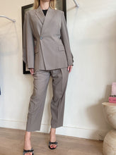 Load image into Gallery viewer, Erika Cavallini - Jacket &amp; Pants Suit - Taupe - 40
