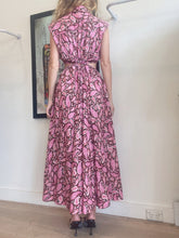 Load image into Gallery viewer, Scanlan Theodore - Cut Out Paisley Dress - Pink - 6
