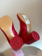 Load image into Gallery viewer, As New - MM6 by Maison Margiela - Anatomic 70mm Boots - Fiery Red - 39 - RRP$995
