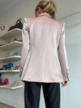 Load image into Gallery viewer, Alex Perry - Single Breasted Satin Crepe Blazer - Sepia - 12 - NWT
