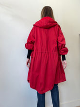 Load image into Gallery viewer, Isabel ETOILE Marant - Hooded Oversized Cotton Parka - Red - 42 (AU14)
