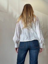Load image into Gallery viewer, Frame - Lace Blouse - White - S
