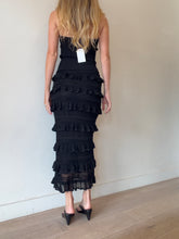 Load image into Gallery viewer, Zimmermann - Valiant Lace Frill Maxi Skirt - Black - 0 - RRP$750
