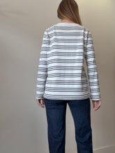 Load image into Gallery viewer, A.P.C - LS Stripe Cotton Top - Ivory - L
