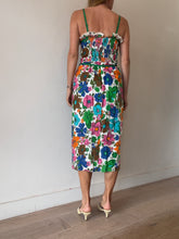 Load image into Gallery viewer, Zimmermann - Riders Ruffle Floral Print Linen Pinafore Midi Dress - Multi - 1
