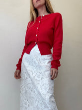 Load image into Gallery viewer, Scanlan Theodore - Lace Midi Skirt - White - 10
