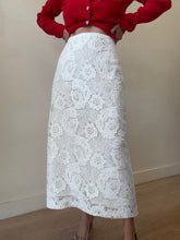 Load image into Gallery viewer, Scanlan Theodore - Lace Midi Skirt - White - 10
