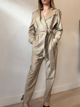 Load image into Gallery viewer, Watson x Watson - Zip Front Belted Jumpsuit - Camel - 8
