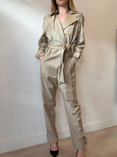 Load image into Gallery viewer, Watson x Watson - Zip Front Belted Jumpsuit - Camel - 8
