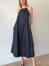 Load image into Gallery viewer, Anine Bing - Thin Strap Apron Style Midi Dress - Black - M - bnwt
