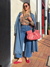 Load image into Gallery viewer, Scanlan Theodore - Wide Leg Button Fly Jeans - Mid Denim - 26
