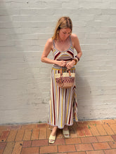 Load image into Gallery viewer, Zimmermann - Vitali Multi Knit Midi Dress - Multi on ivory stripe- 0
