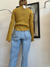 Load image into Gallery viewer, Gestuz - Yasmia Zip Jumper - Amber Green - L
