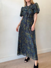 Load image into Gallery viewer, SIR - valerio floral-print Midi Dress - Navy - 3(12) - RRP$480

