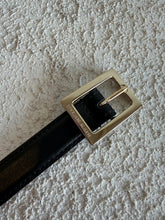 Load image into Gallery viewer, Dylan Kain - Leather Belt w Gold Studs- Black - 97cm
