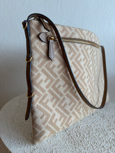 Load image into Gallery viewer, Fendi - Monogram Woollen Clutch - Beige - M
