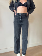 Load image into Gallery viewer, Shona Joy - Button Fly Jeans - Charcoal Wash - 8
