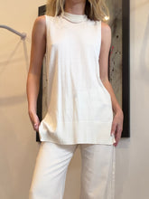Load image into Gallery viewer, C&amp;M - Canyon Fine Cotton Vest - Cream - S - NWT RRP $199

