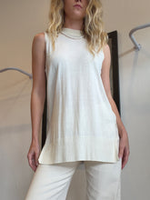 Load image into Gallery viewer, C&amp;M - Canyon Fine Cotton Vest - Cream - S - NWT RRP $199
