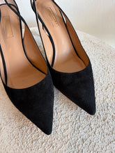 Load image into Gallery viewer, Aquazzura - Deneuve Pumps - Black  Suede - 39 - RRP $1400
