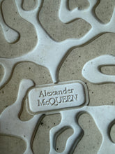 Load image into Gallery viewer, Alexander McQueen - Court Trainer Sneakers - White/Black Tab- 40 - rrp$740
