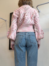 Load image into Gallery viewer, Zimmermann - Pompom-Embellished Pointelle Jumper - Pink - 1 - RRP$1,450
