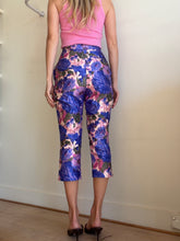 Load image into Gallery viewer, Zimmermann - High Tide Silk Pedal Pusher Pants - Purple - 0
