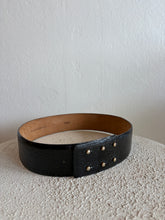Load image into Gallery viewer, Scanlan Theodore - Textured Patent Leather Belt - Black - 10
