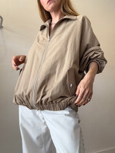 Load image into Gallery viewer, Country Road - Light Bomber Jacket - Tan - L-XL
