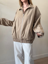 Load image into Gallery viewer, Country Road - Light Bomber Jacket - Tan - L-XL
