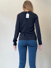 Load image into Gallery viewer, Rag &amp; Bone - LS Cotton T-Shirt - Black - S
