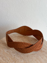 Load image into Gallery viewer, Zimmermann - Leather Plated Belt - Tan - S/M
