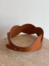 Load image into Gallery viewer, Zimmermann - Leather Plated Belt - Tan - S/M

