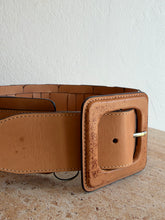 Load image into Gallery viewer, Zimmermann - Leather Woven Belt - Tan - OS
