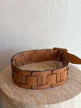 Load image into Gallery viewer, Zimmermann - Leather Woven Belt - Tan - OS
