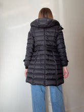 Load image into Gallery viewer, Burberry Brit - Double Breasted Puffer Jacket w belt - Black - S
