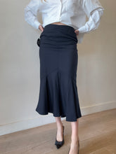 Load image into Gallery viewer, Sass &amp; Bide - Wildest Moments Skirt - Navy - 6 - nwt - RRP$450

