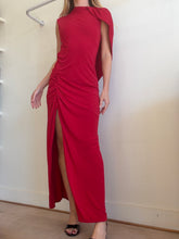 Load image into Gallery viewer, Camilla and Marc - Paloma Draped Sleeve Dress - Red - 10 - RRP $750
