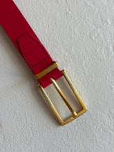 Load image into Gallery viewer, Viktoria &amp; Woods - Tommy Belt - Red - L
