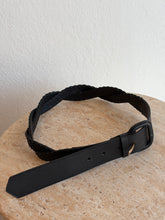 Load image into Gallery viewer, Zimmermann -Thinner Plated Belt - Black - S/M
