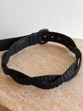 Load image into Gallery viewer, Zimmermann -Thinner Plated Belt - Black - S/M
