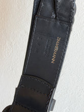 Load image into Gallery viewer, Zimmermann -Thinner Plated Belt - Black - S/M
