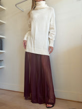 Load image into Gallery viewer, Sportscraft - High Neck Woollen Oversize Jumper - Ivory - XS
